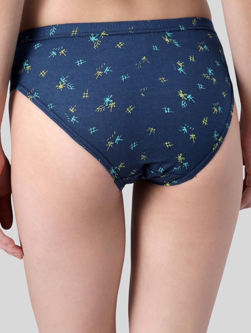 blue cotton bikini panty - 19738589 - Standard Image - 2