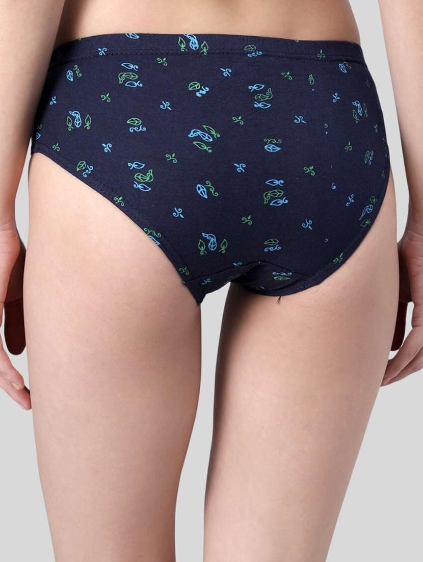 dark blue cotton bikini panty - 19738591 - Standard Image - 2