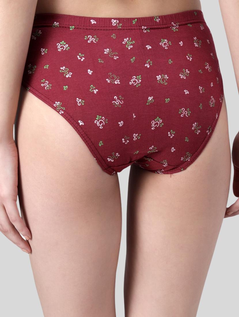 red cotton bikini panty - 19738593 - Standard Image - 2