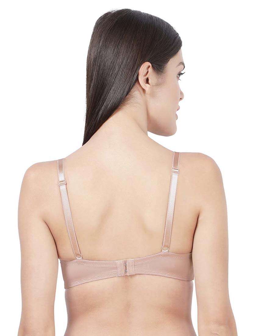beige nylon balconette bra - 19740086 -  Standard Image - 2