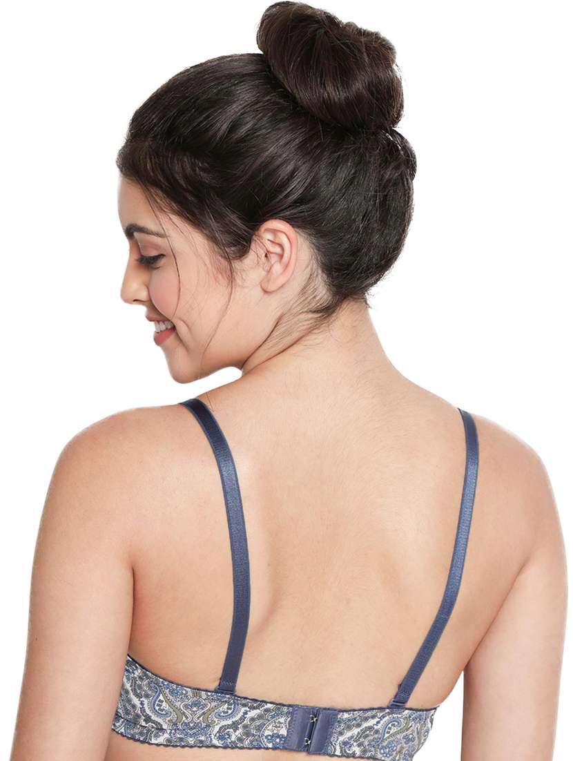 blue nylon tshirt bra - 19740088 -  Standard Image - 2