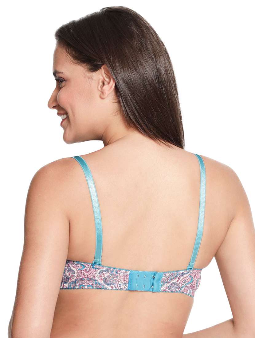 blue nylon tshirt bra - 19740089 - Standard Image - 2