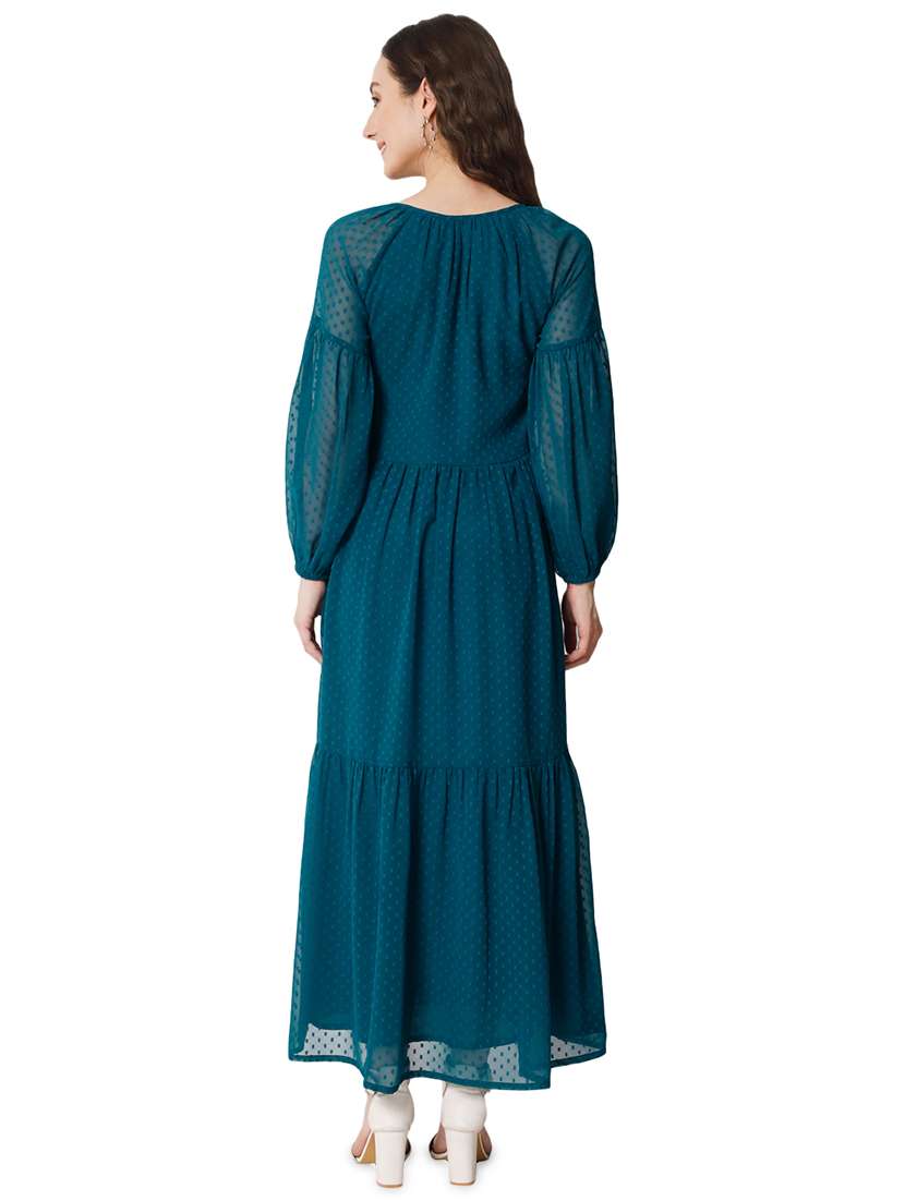 women's tiered dress swiss dots dress - 19743051 -  Standard Image - 2