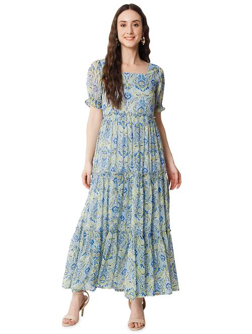 women's floral print tiered dress  - 19743058 -  Standard Image - 0