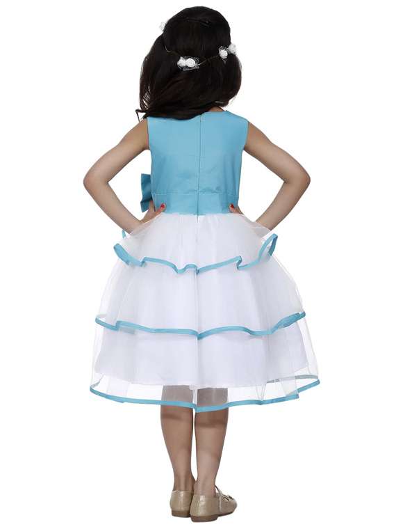 girls round neck sleeveless frock - 19743505 -  Standard Image - 2