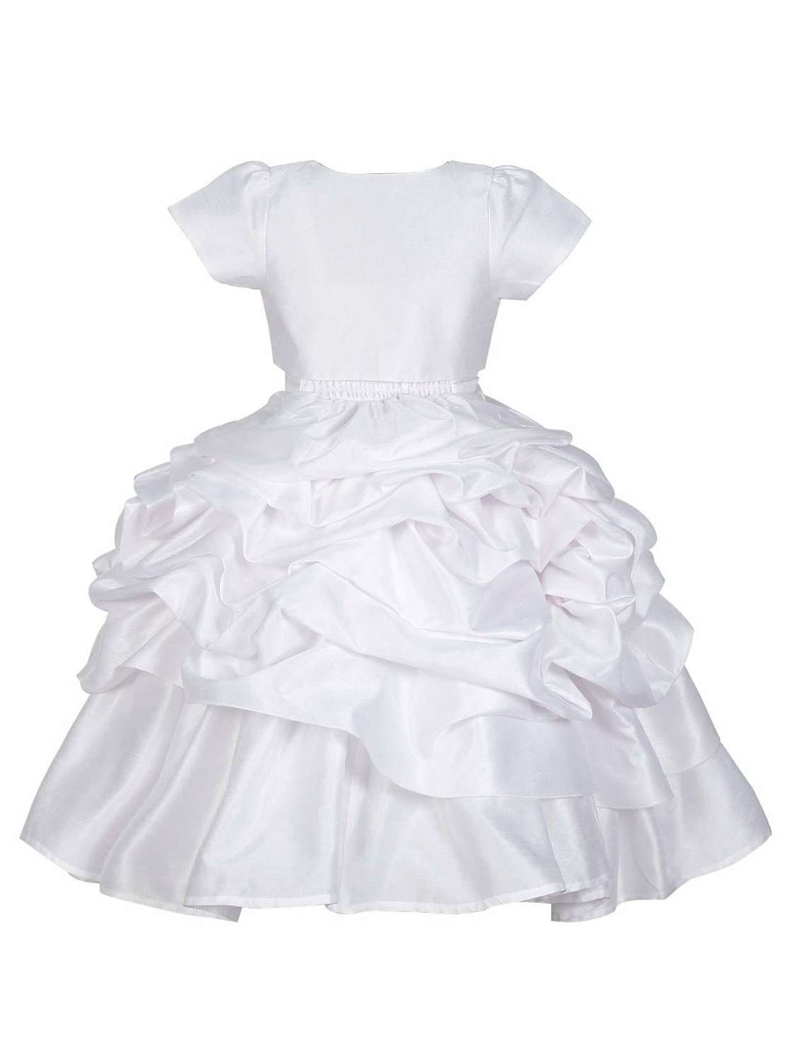 girls round neck cap sleeve frock - 19743564 -  Standard Image - 2