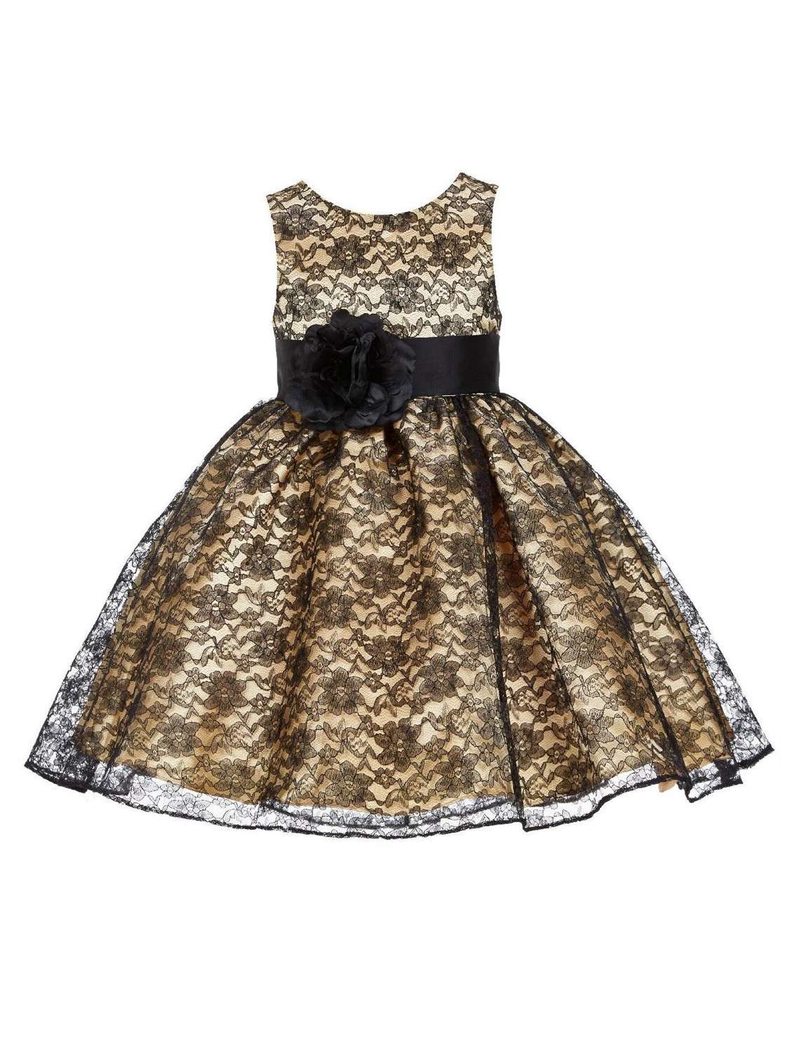 girls round neck sleeveless frock - 19743691 - Zoom Image - 0