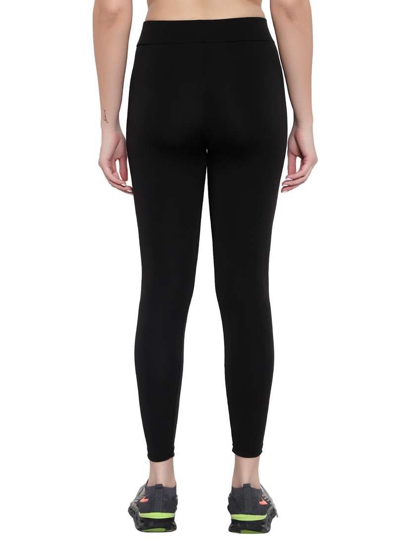 black polyester jeggings - 19745807 -  Standard Image - 2