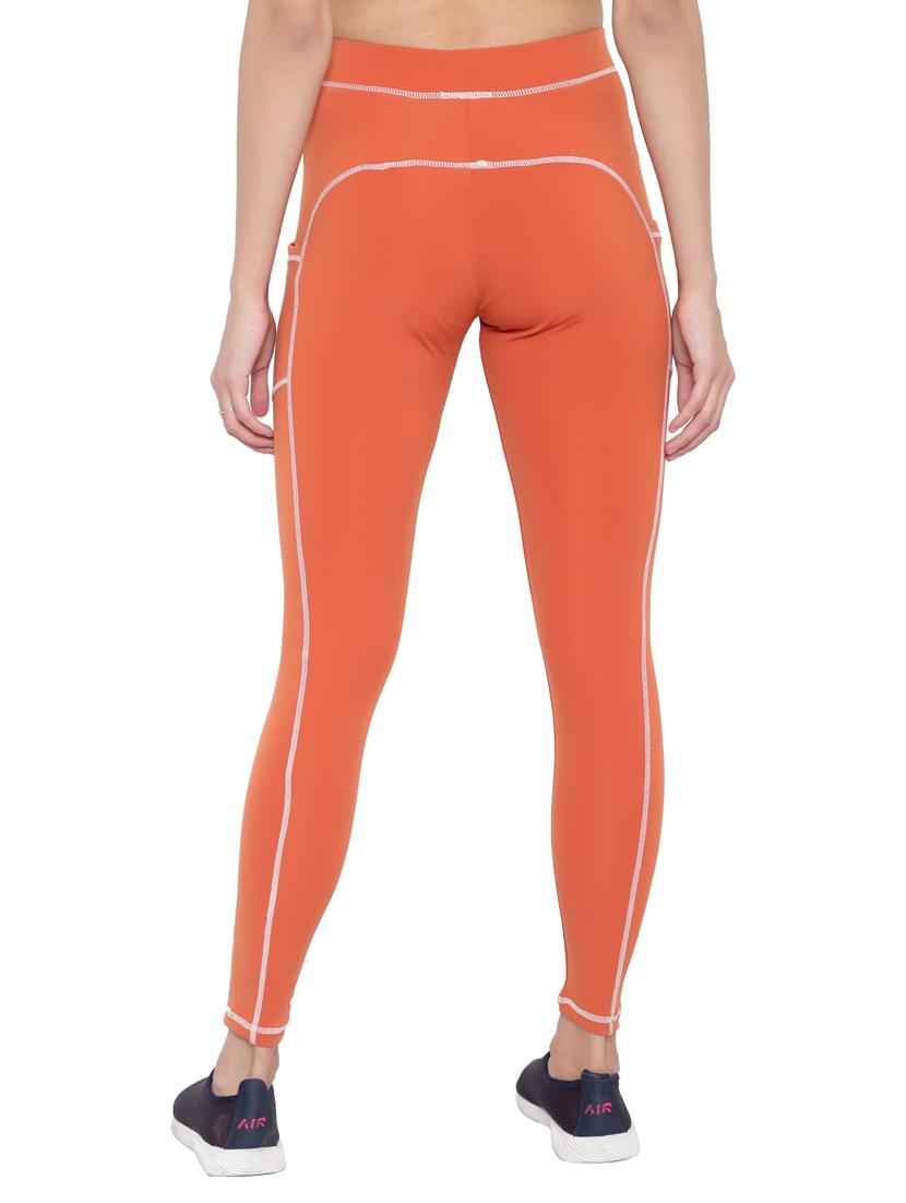 orange polyester jeggings - 19745809 - Standard Image - 2