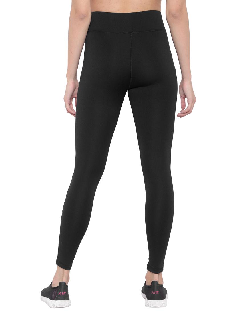 black polyester jeggings - 19745812 - Standard Image - 2