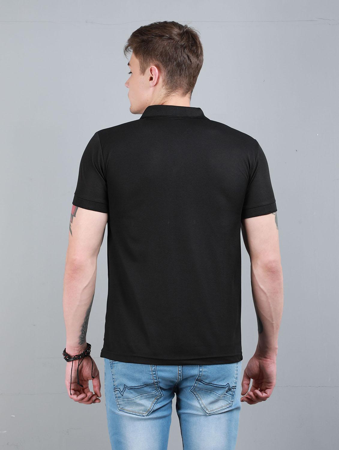 solids cotton polo t-shirt - 19748965 - Standard Image - 2