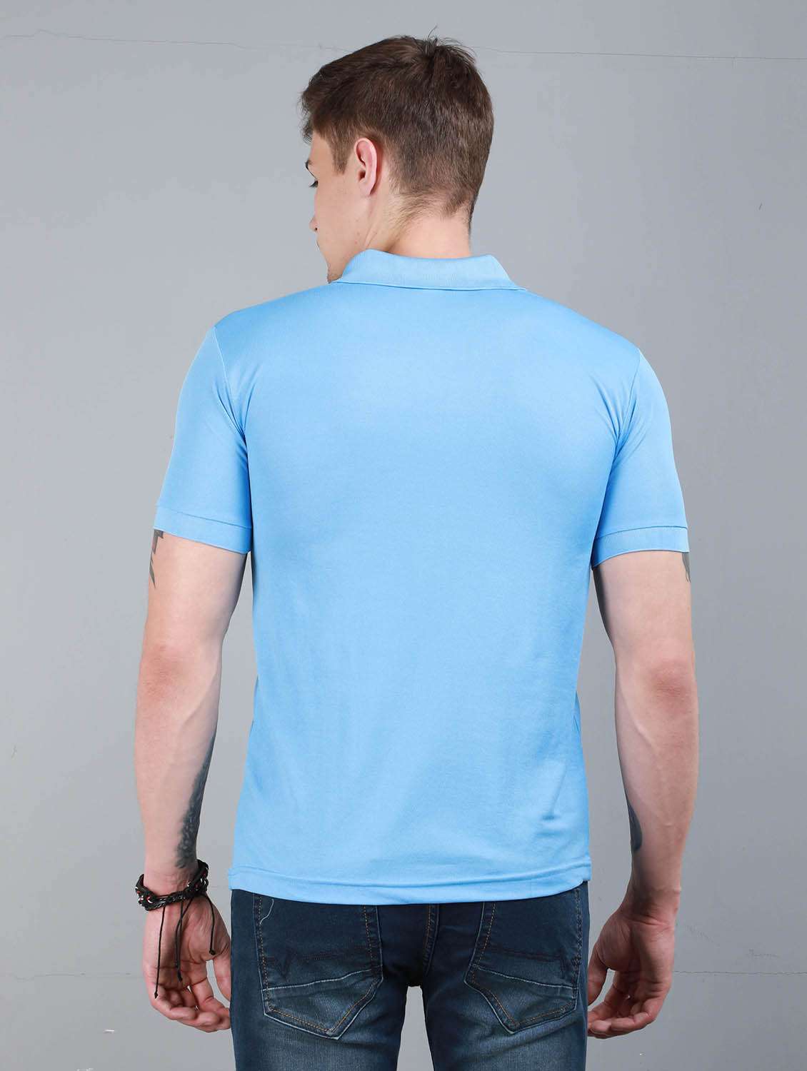 solids cotton polo t-shirt - 19748966 -  Standard Image - 2