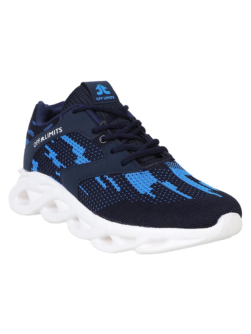 blue lace up sport shoe - 19749517 -  Zoom Image - 0