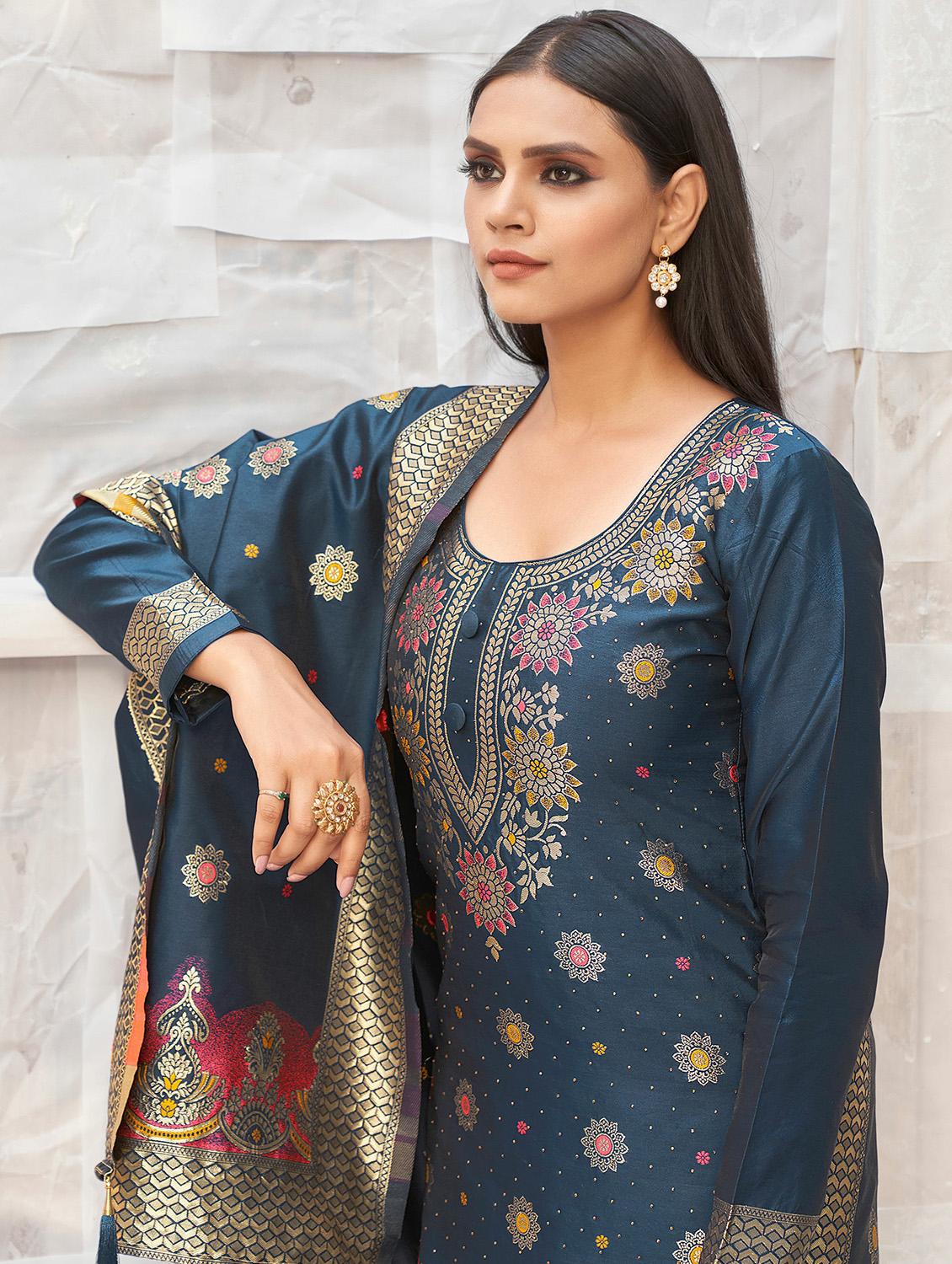 woven unstitched suits - 19754822 - Standard Image - 2