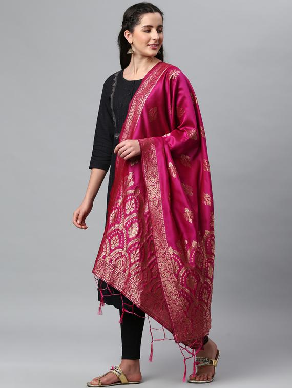 floral banarasi dupatta