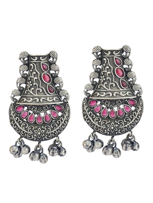silver drop earring - 19755005 - Standard Image - 0