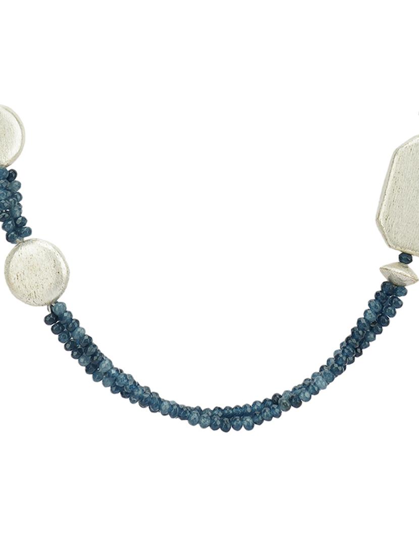 blue beads long necklace - 19755188 - Standard Image - 2
