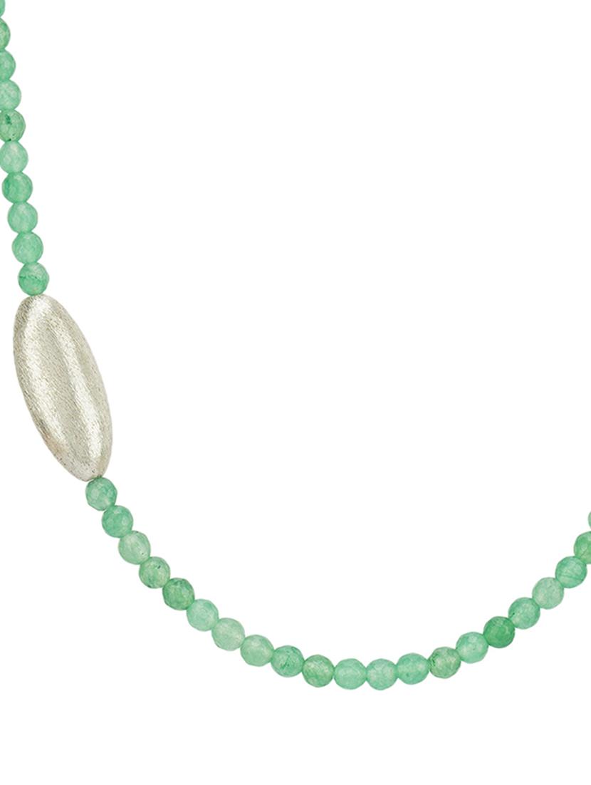 green beads long necklace - 19755189 - Standard Image - 2