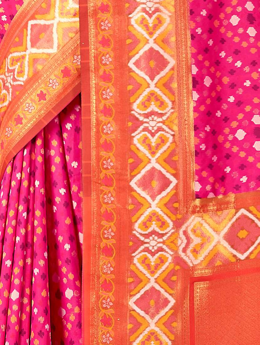 women's banarasi saree with blouse - 19757160 -  Standard Image - 2