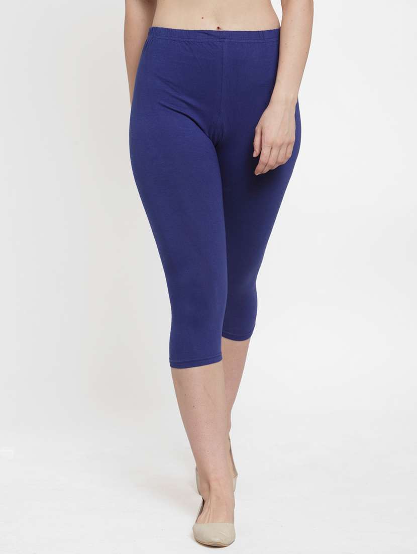 pack of 3 solid capri leggings  - 19757292 -  Standard Image - 2
