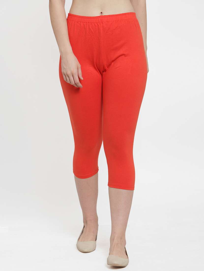 pack of 3 solid capri leggings  - 19757328 -  Standard Image - 2