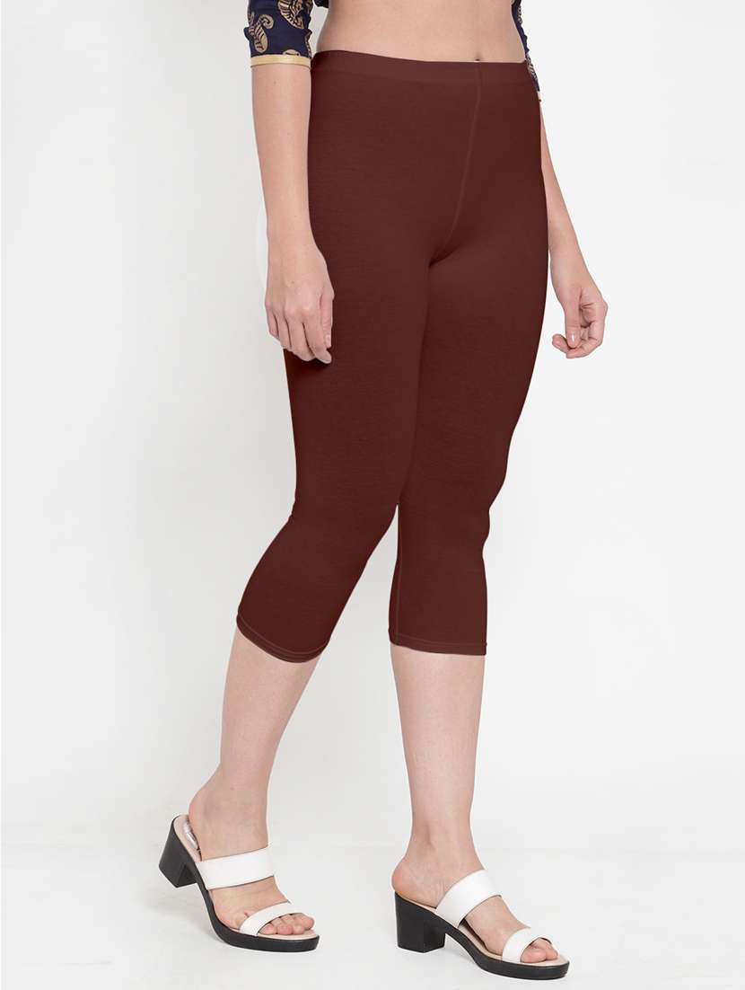 pack of 2 solid capri leggings  - 19757422 -  Standard Image - 2