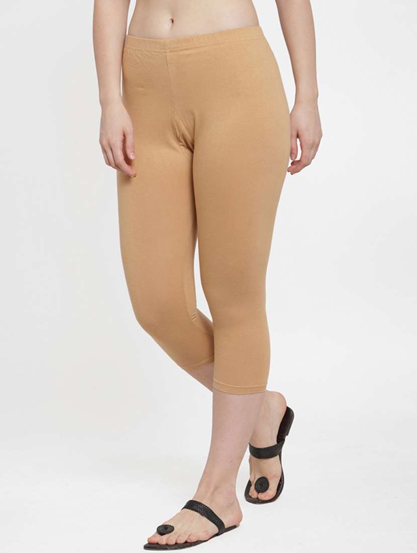 pack of 2 solid capri leggings - 19757449 - Standard Image - 2