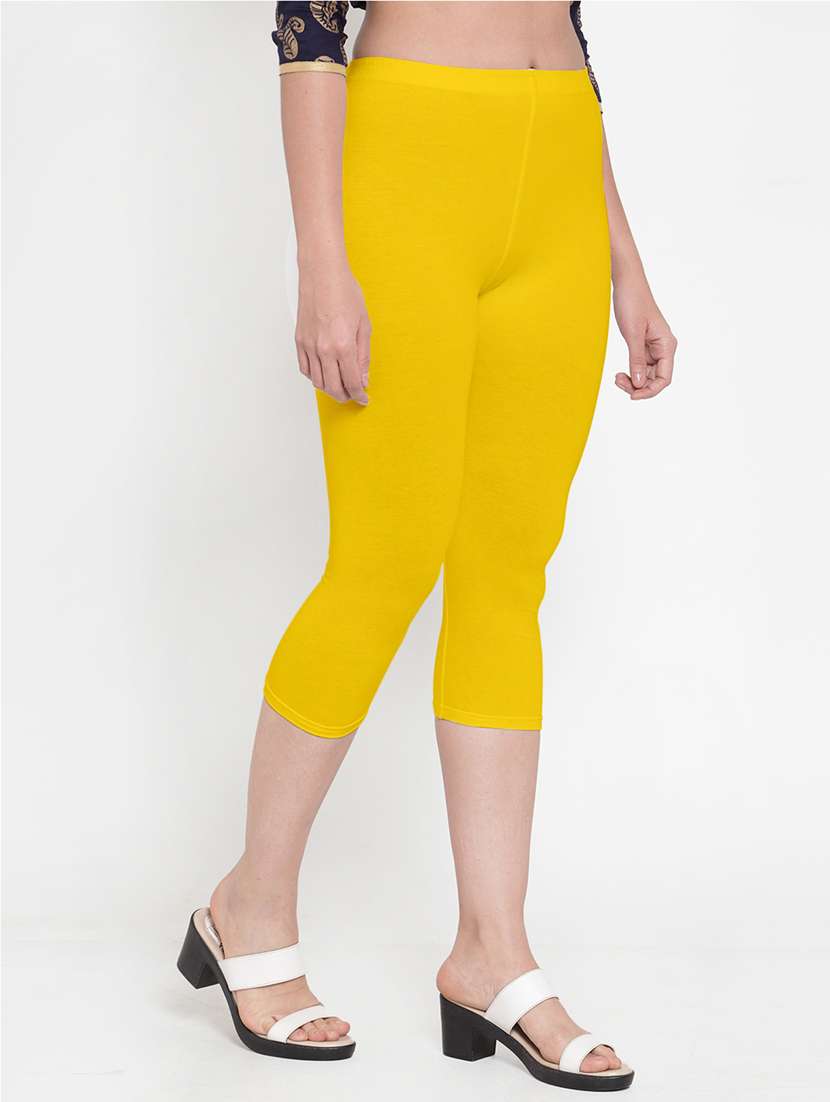 pack of 2 solid capri leggings - 19757461 - Standard Image - 2