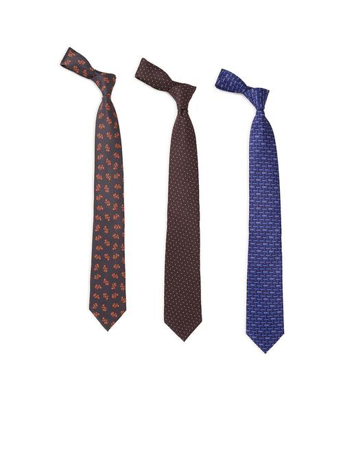 mens pack of 3 neckties - 19758200 - Standard Image - 0
