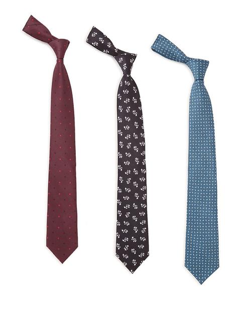 mens pack of 3 neckties - 19758222 - Standard Image - 0