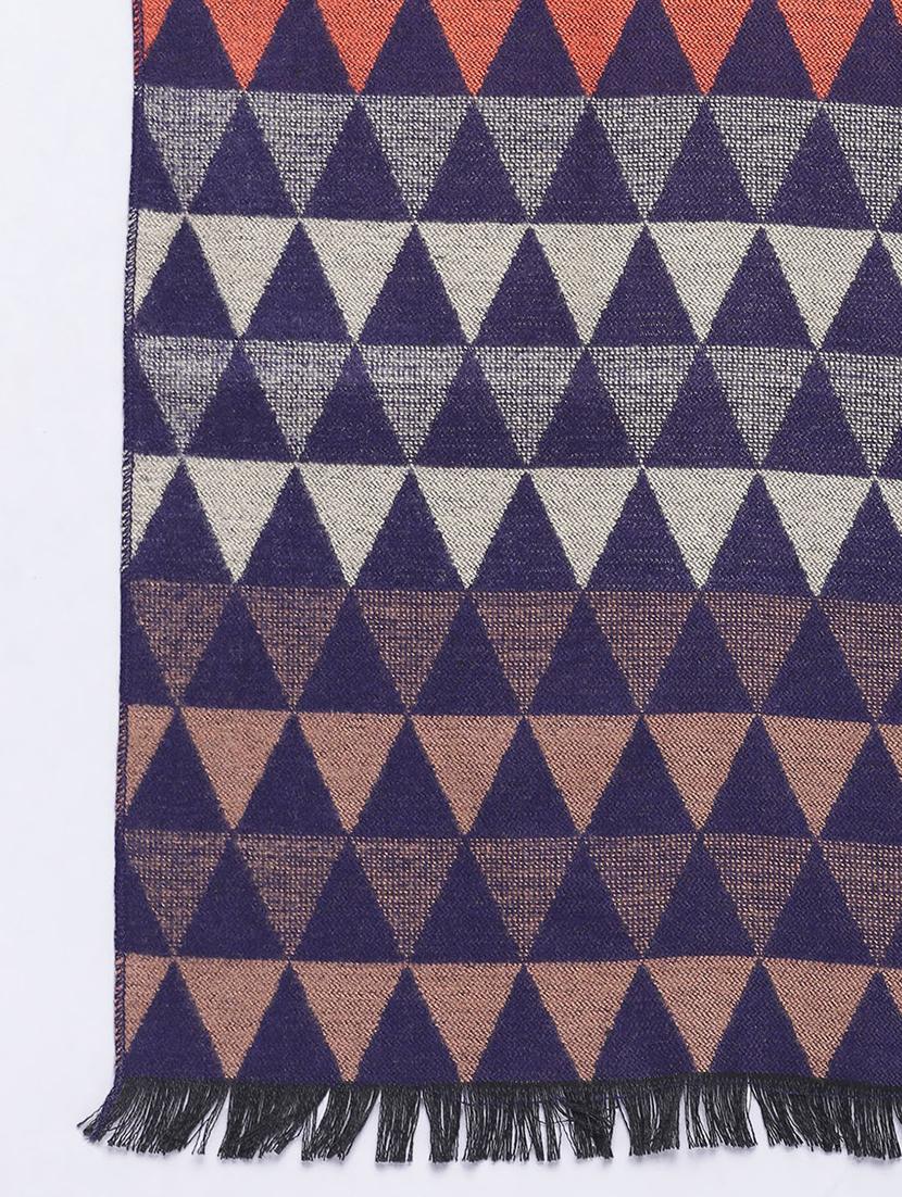 multi colored wool muffler - 19761876 - Standard Image - 2