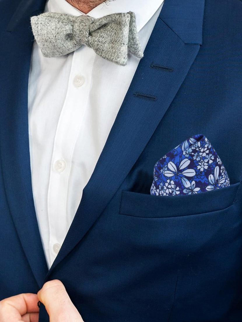 multicolor polyester pocketsquare - 19762086 - Standard Image - 2