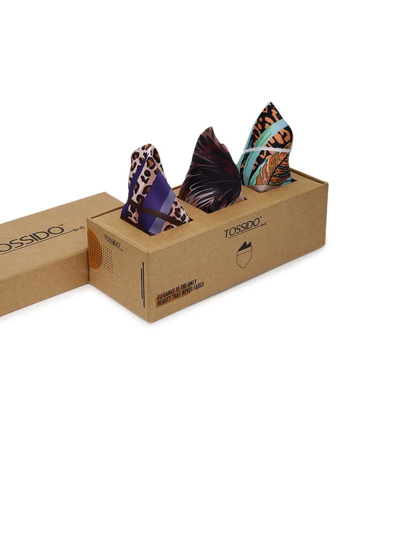 tossido printed pocket square