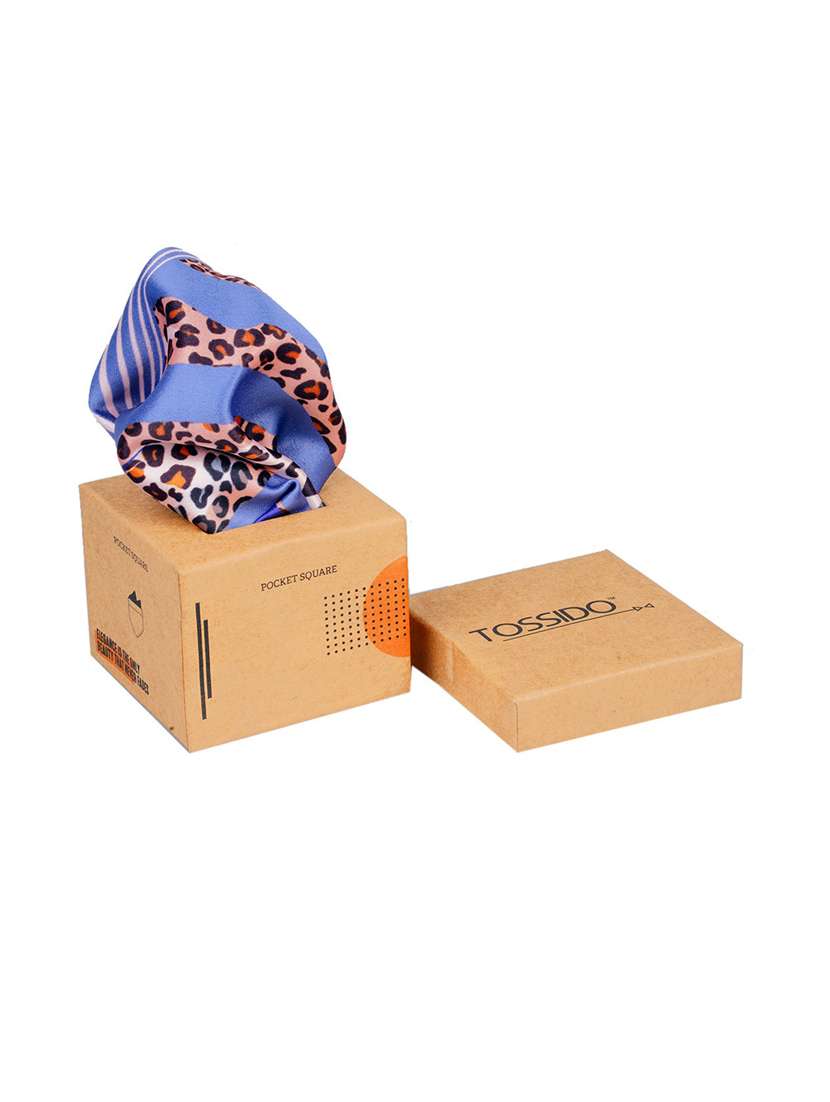 tossido printed pocket square - 19762114 - Standard Image - 2