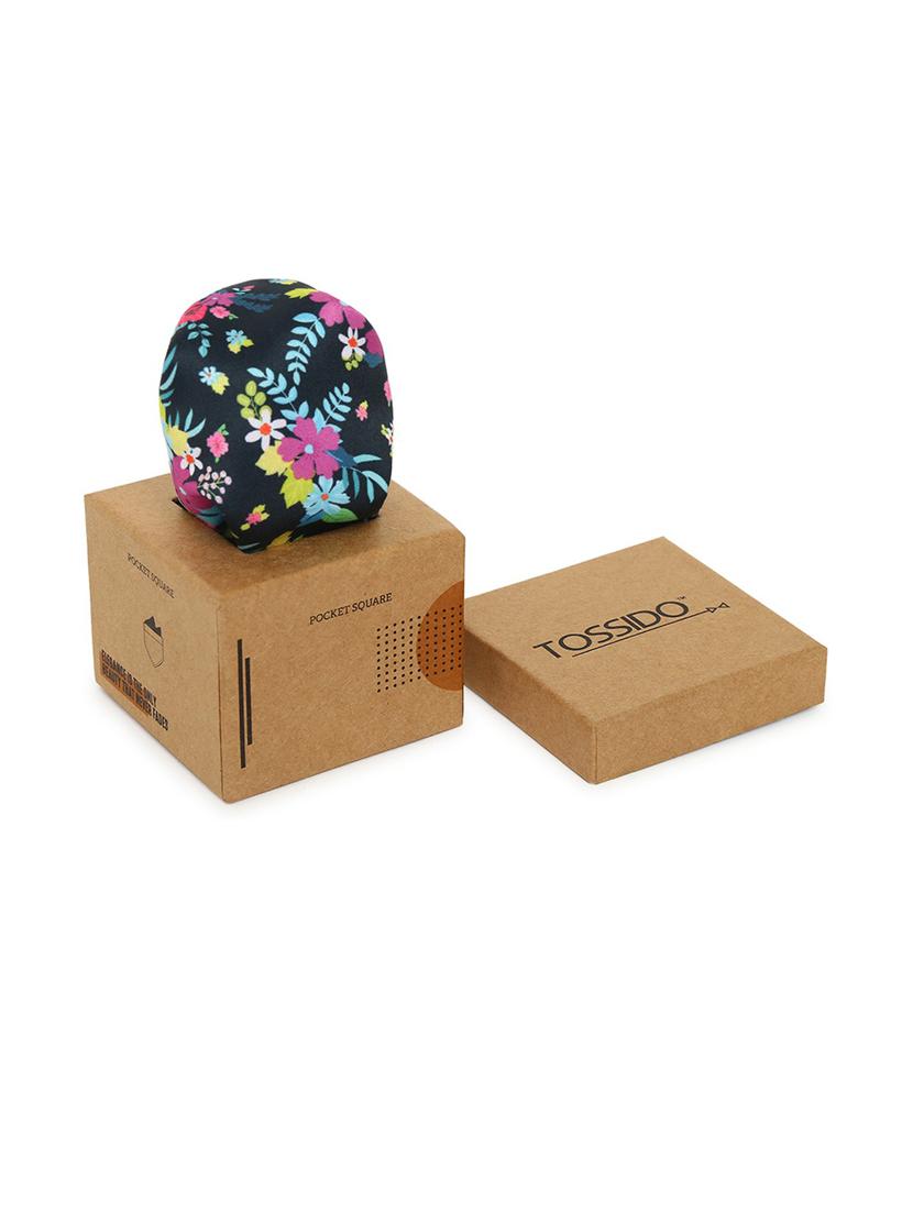 tossido printed pocket square - 19762167 - Standard Image - 2