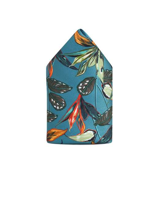 tossido printed pocket square - 19762192 - Standard Image - 0
