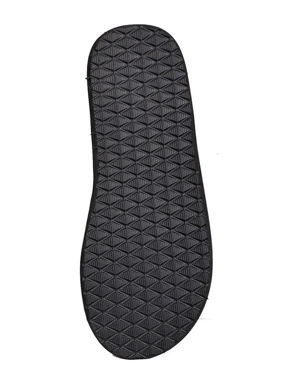 blue leatherette slip on slippers - 19765305 - Standard Image - 2