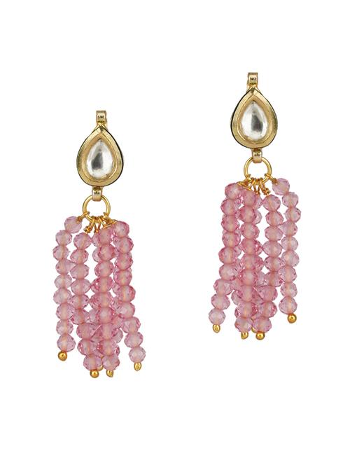 matte gold brass earrings - 19768452 -  Standard Image - 0