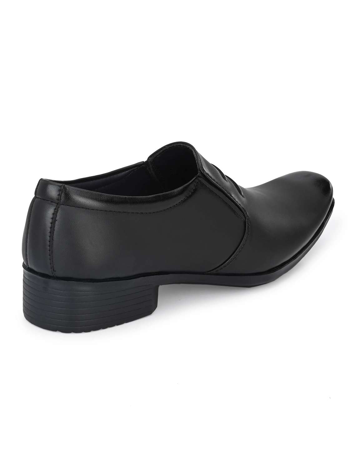 black slip on formal shoes - 19771510 - Standard Image - 2