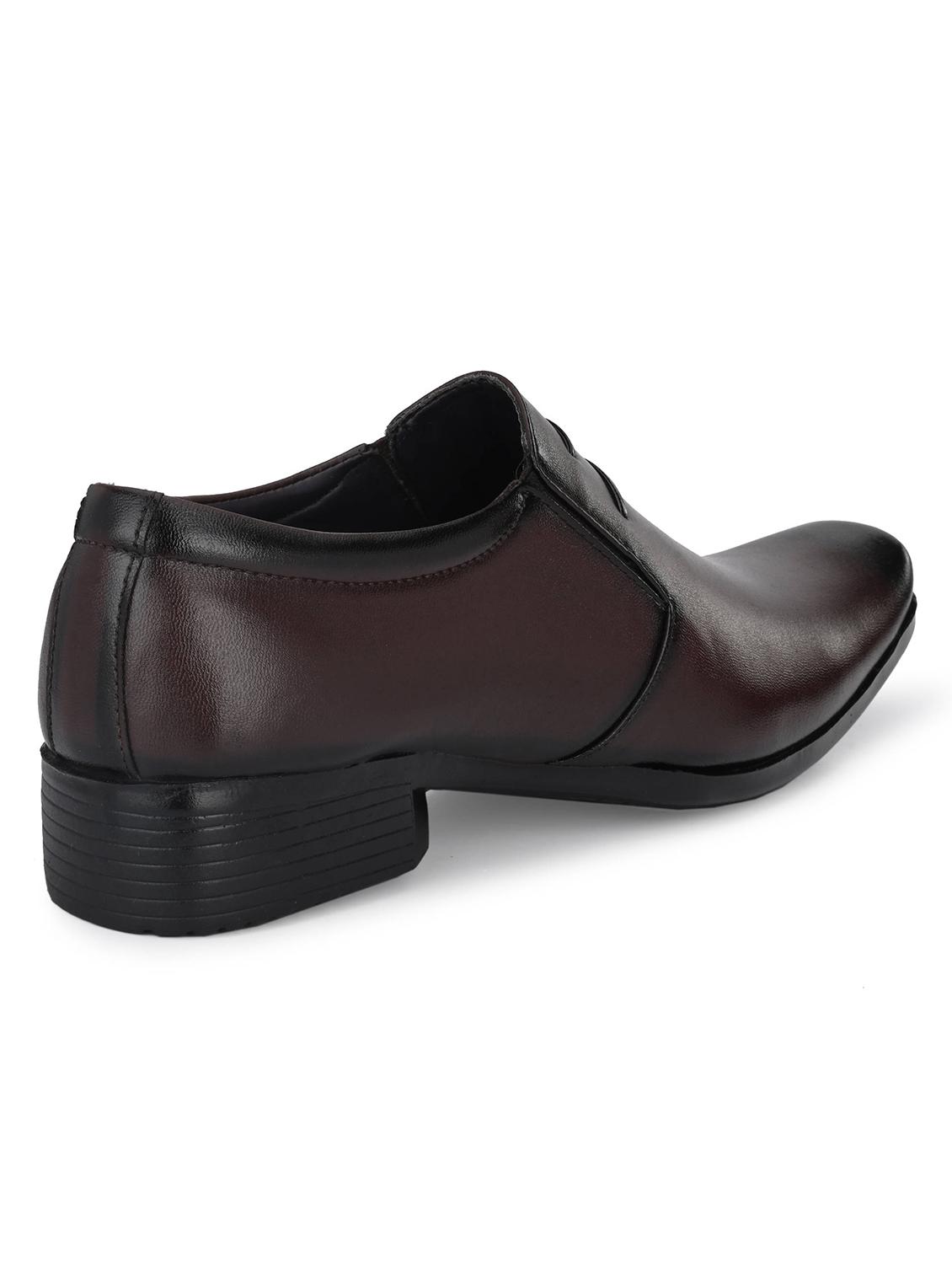 brown slip on formal shoes - 19771511 - Standard Image - 2