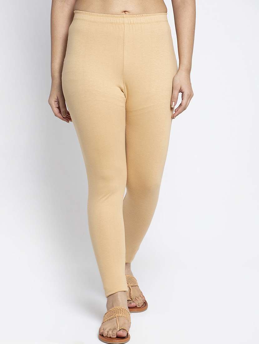 pack of 3 solid ankle length leggings - 19777450 -  Standard Image - 2