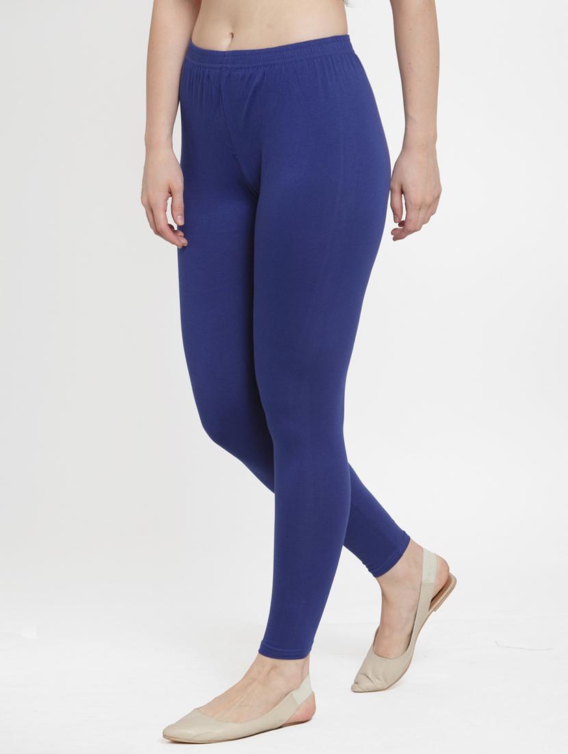 pack of 3 solid ankle length leggings - 19777467 - Standard Image - 2