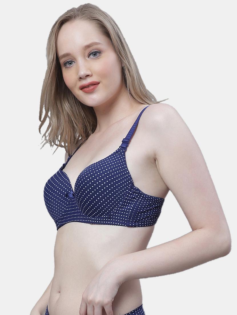 blue poly spandex tshirt bra - 19778998 - Standard Image - 2