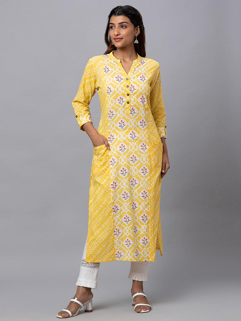 women's straight kurta - 19779180 - Zoom Image - 0