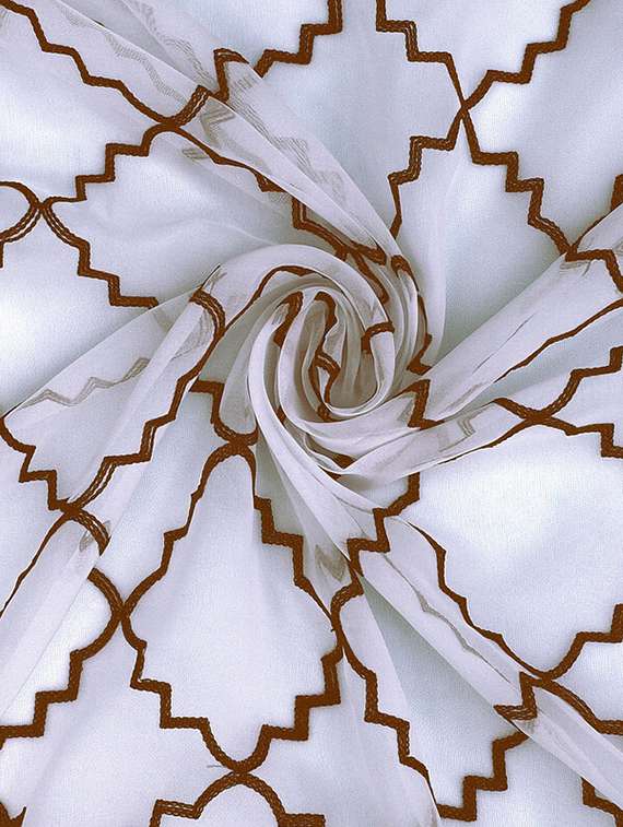 set of 2 long printed door curtains  - 19779431 -  Standard Image - 2