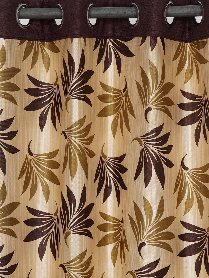 cortina designer eyelet printed home curtains - 19779461 - Standard Image - 2