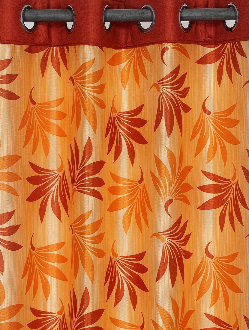 cortina designer eyelet printed home curtains - 19779466 - Standard Image - 2