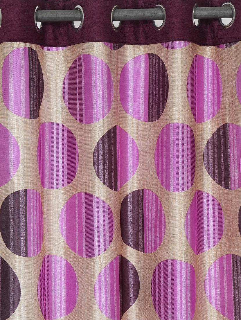 cortina designer eyelet printed home curtains - 19780203 - Standard Image - 2