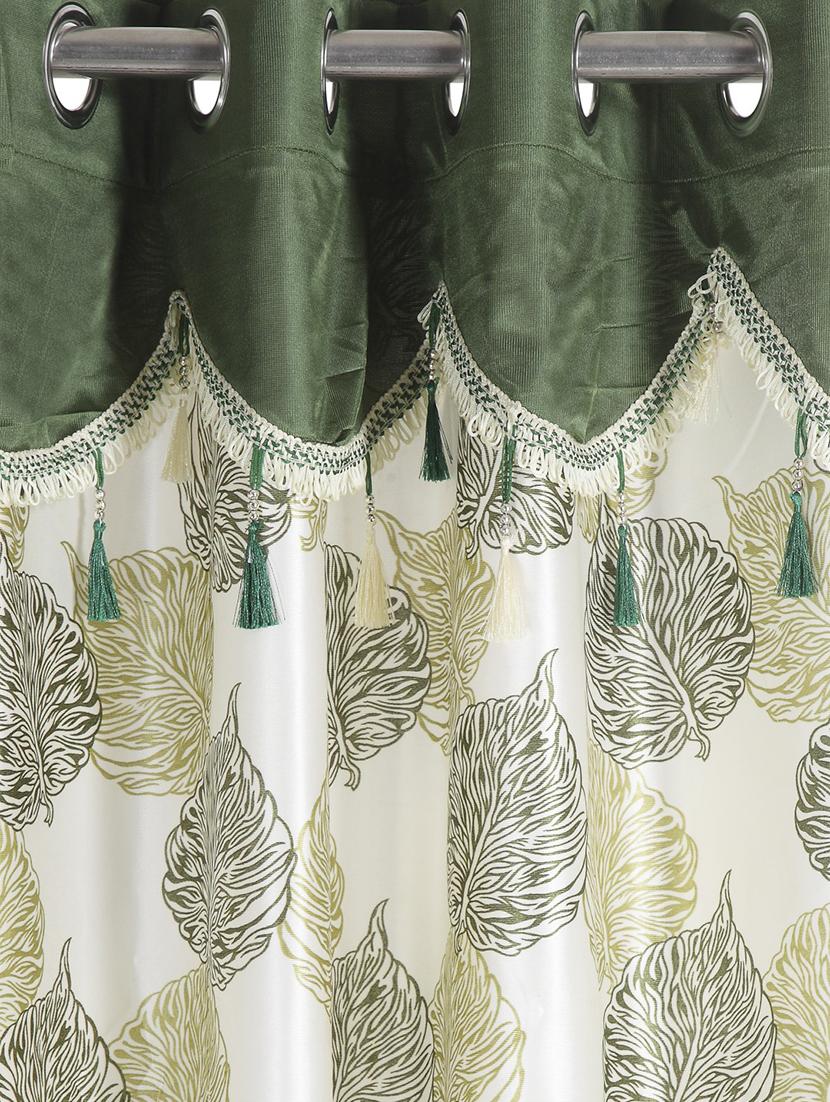 cortina designer eyelet printed home curtains - 19780682 - Standard Image - 2