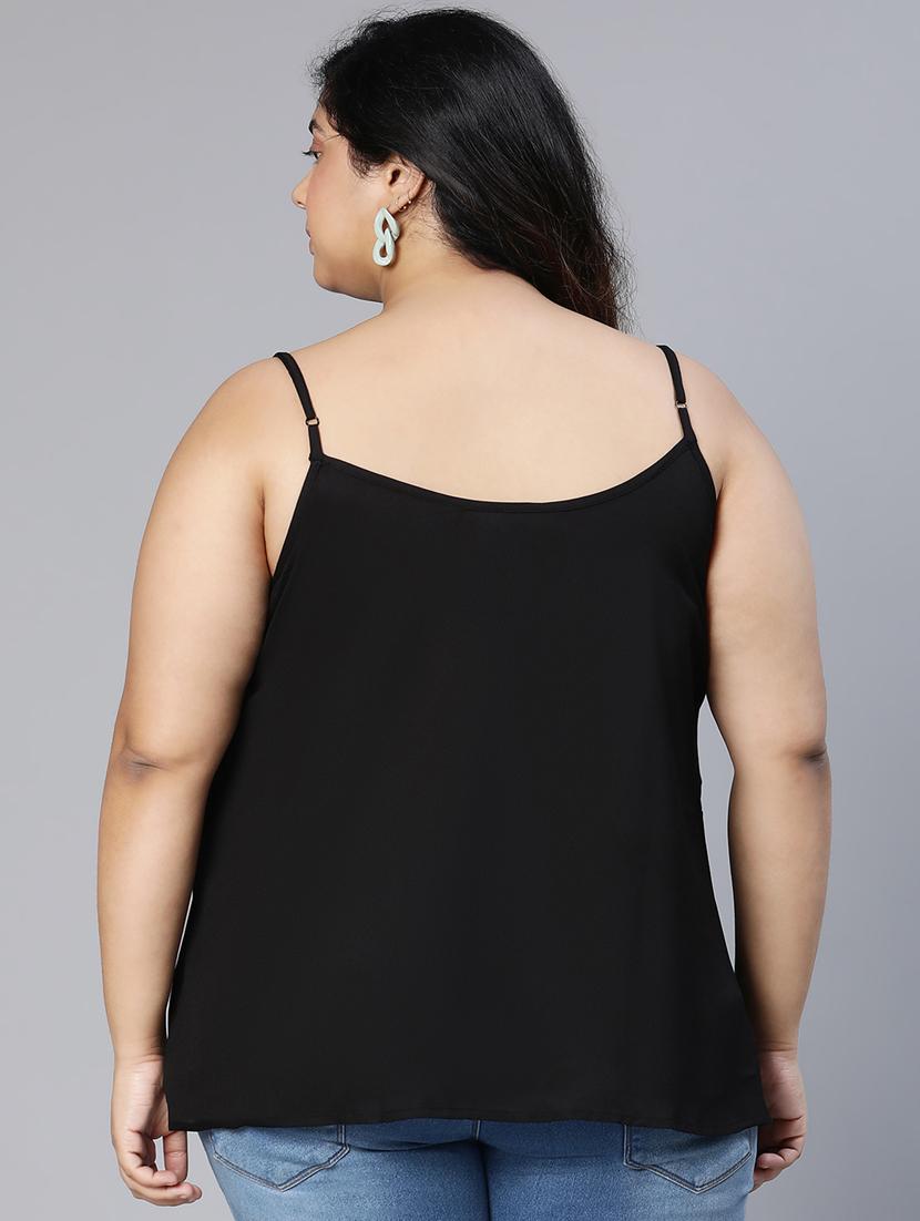 women's tank top shoulder strap top - 19780839 - Standard Image - 2